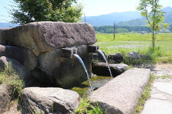 羽黒歓迎塔の清水　写真その２