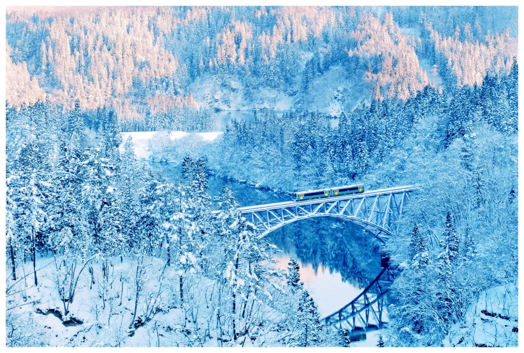 雪晴れ