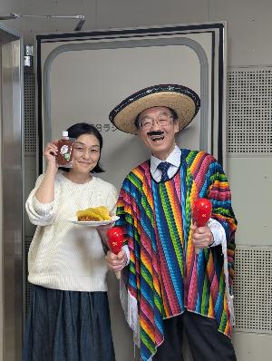 初回放送後に記念撮影