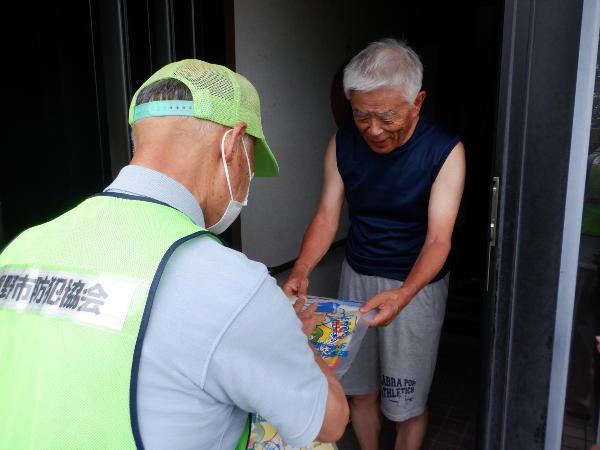 6月23日　水原地区防犯啓発活動2