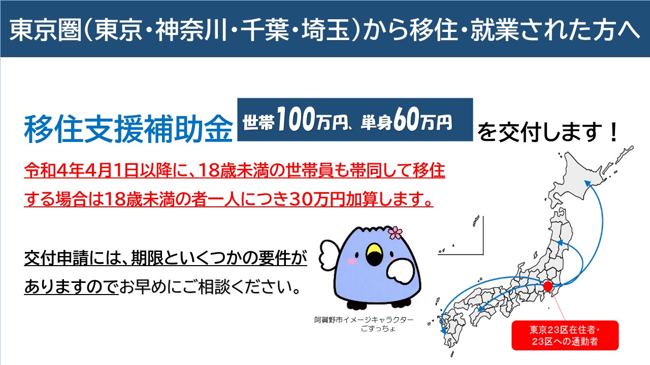 移住支援金のバナー200